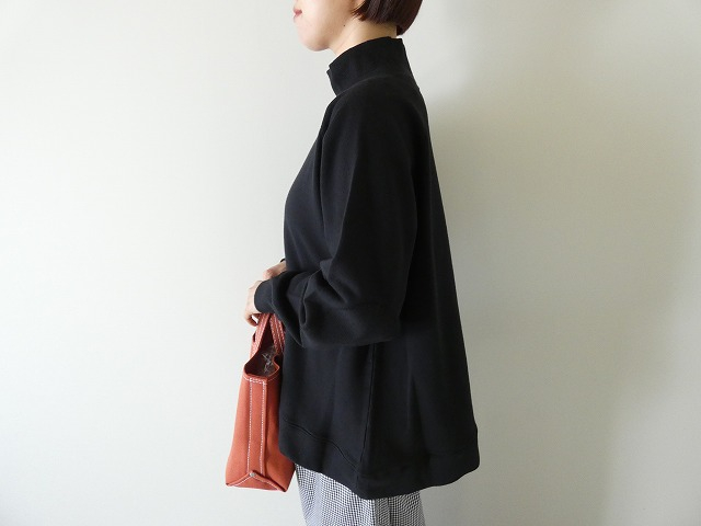NATURAL LAUNDRY(ナチュラルランドリー) セントラル裏毛ハイカラープルオーバーの商品画像7