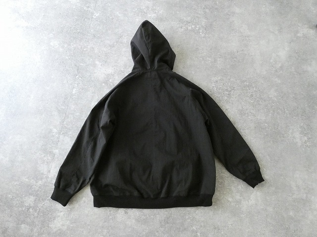 BLUE LAKE MARKET(ブルーレイクマーケット) コットンナイロンブロークンピーチフーディジップアップブルゾンの商品画像43