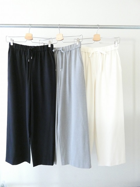 DONEEYU(ドニーユ) カシミヤタッチ両面起毛ドロストパンツの商品画像8