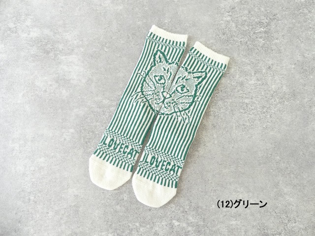 French Bull(フレンチブル) アイラブキャットソックスの商品画像28
