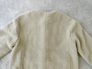 Gymphlex(ジムフレックス) ライトボア ノーカラーコートの商品画像33