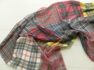 Glen Prince(グレンプリンス) パッチワークチェック大判ストールの商品画像21