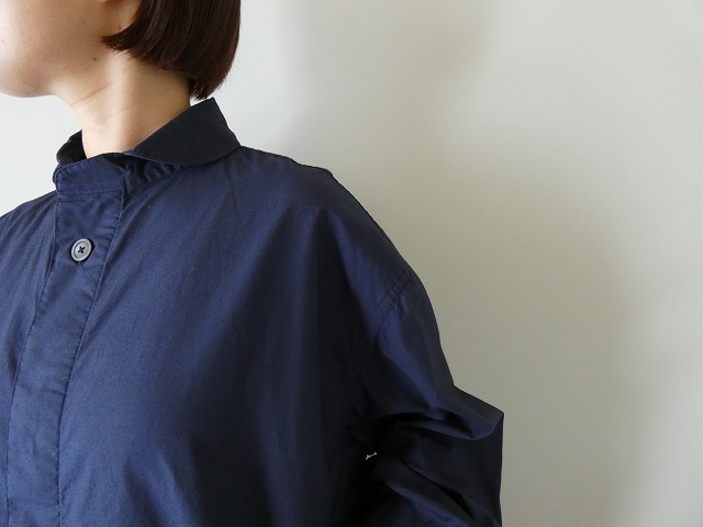LOLO(ロロ) 定番型前開き比翼ビックシャツワンピースの商品画像2