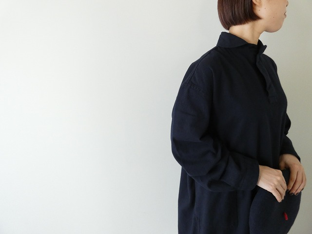 LOLO(ロロ) 定番プルオーバー型ビックシャツワンピースの商品画像3