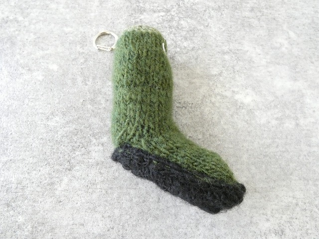 R&D.M(オールドマンズテーラー) GREEN BOOT KEY HOLDERの商品画像1