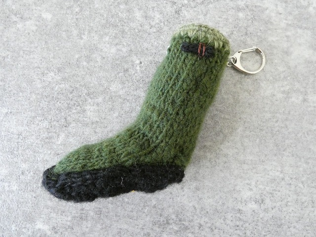 R&D.M(オールドマンズテーラー) GREEN BOOT KEY HOLDERの商品画像2