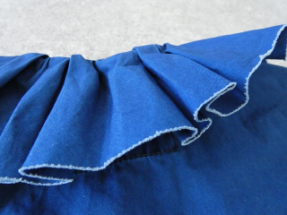 R&D.M(オールドマンズテーラー) INDIGO BLUE RUFFLED COLLAR BLOUSEの商品画像30