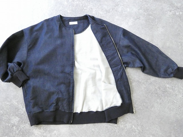 prit(プリット) ニットデニム ZIPブルゾンの商品画像10