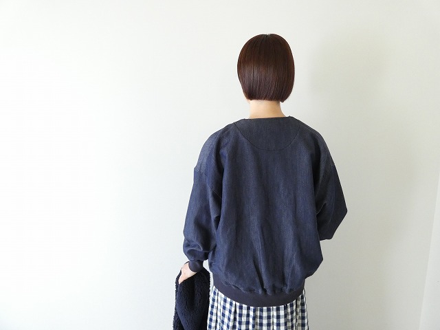 prit(プリット) ニットデニム ZIPブルゾンの商品画像2