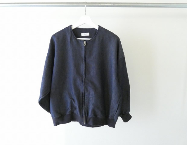 prit(プリット) ニットデニム ZIPブルゾンの商品画像3