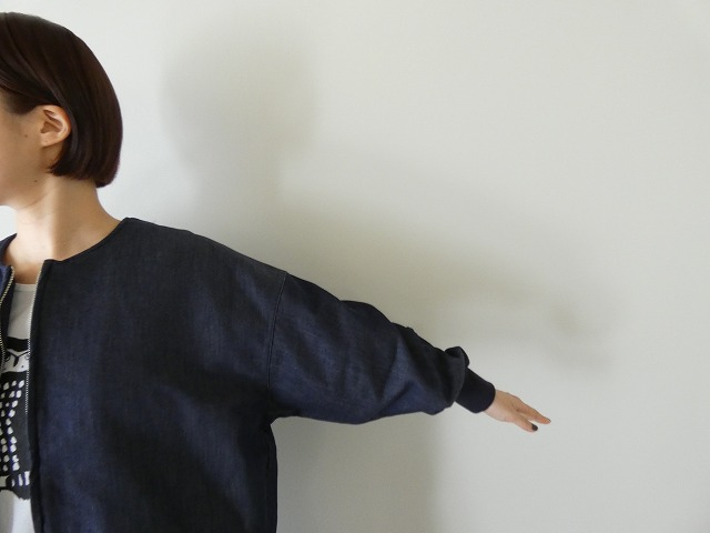 prit(プリット) ニットデニム ZIPブルゾンの商品画像6