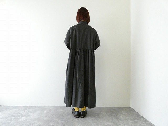 Sarahwear(サラウェア) Rachel コットンウールポプリン切替ギャザーワンピースの商品画像4