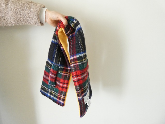 TWEEDMILL(ツイードミル) 別注チェック×フリースマフラーの商品画像2
