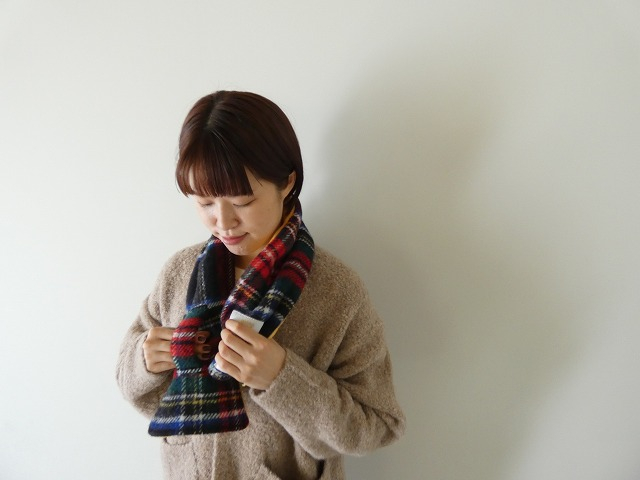 TWEEDMILL(ツイードミル) 別注チェック×フリースマフラーの商品画像3