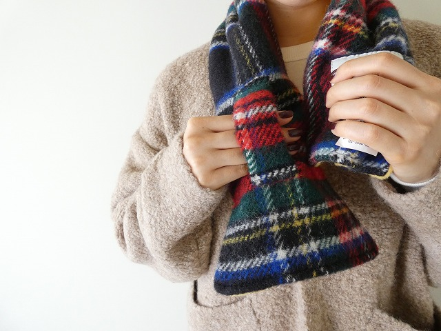 TWEEDMILL(ツイードミル) 別注チェック×フリースマフラーの商品画像4