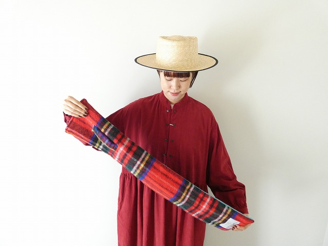 TWEEDMILL(ツイードミル) 別注チェック×フリースマフラーの商品画像5