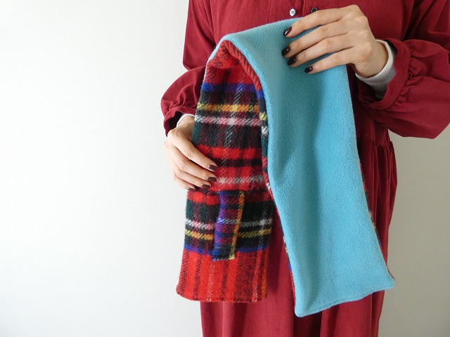 TWEEDMILL(ツイードミル) 別注チェック×フリースマフラーの商品画像6
