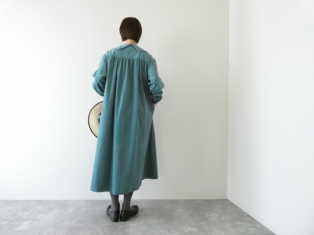 bulle de savon(ビュルデサボン) 21Wシャツコール衿ギャザーワンピースの商品画像11