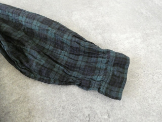 ichiAntiquite's(イチアンティークス) ブラックウォッチギャザーシャツの商品画像28