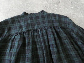 ichiAntiquite's(イチアンティークス) ブラックウォッチギャザーシャツの商品画像30