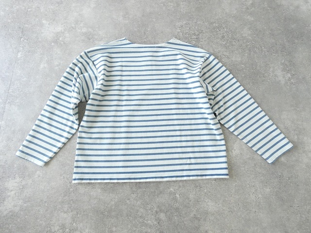 ichiAntiquite's(イチアンティークス) インディゴボーダープルオーバーの商品画像12
