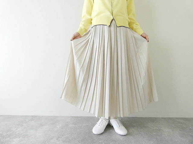 Ballsey(ボールジィ) スエードサテンテクニカルトッププリーツスカートの商品画像1