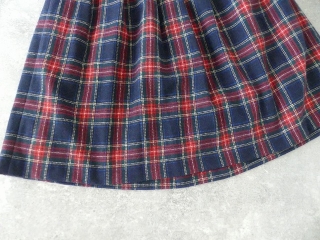 ina(イナ) ツイードチェックウエスト紐付きタックスカートの商品画像32