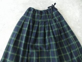 ina(イナ) ツイードチェックウエスト紐付きタックスカートの商品画像40
