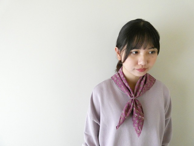 shs シックな色合い 大人のドット柄ハンカチの商品画像5