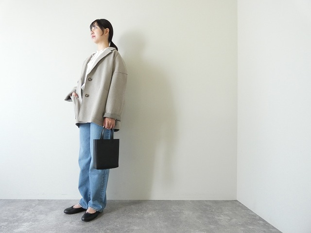 sosotto(ソソット) ウールライクワイドテーラーハーフコートの商品画像1