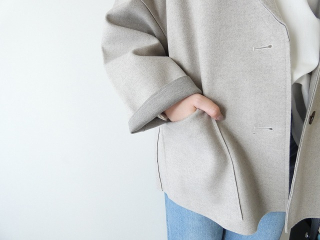 sosotto(ソソット) ウールライクワイドテーラーハーフコートの商品画像21