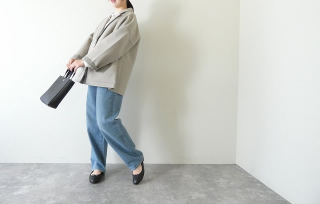 sosotto(ソソット) ウールライクワイドテーラーハーフコートの商品画像24
