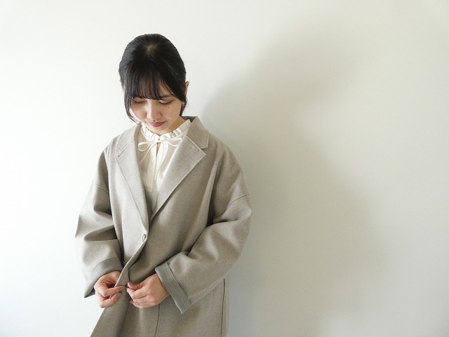 sosotto(ソソット) ウールライクワイドテーラーハーフコートの商品画像6