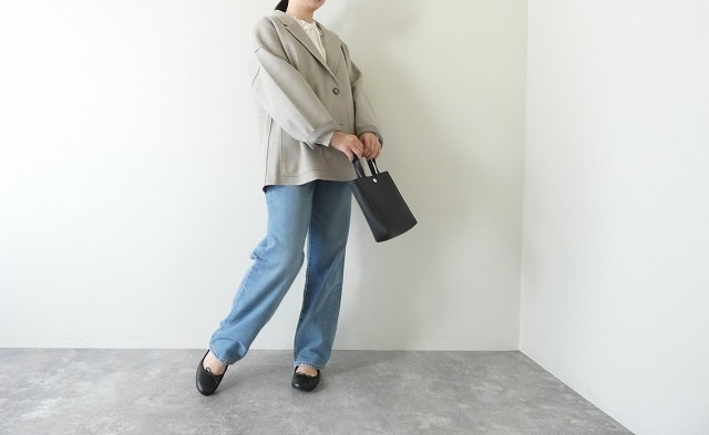 sosotto(ソソット) ウールライクワイドテーラーハーフコートの商品画像8