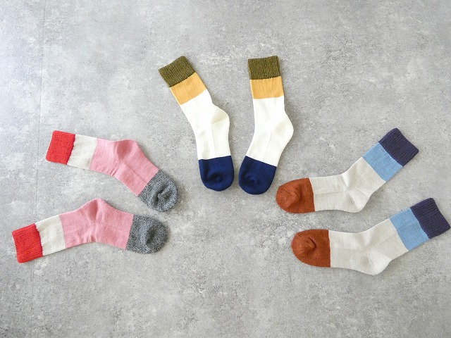 yahae(ヤハエ) Wool Pile Sole Socksの商品画像1