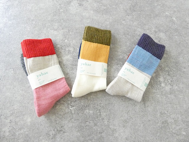 yahae(ヤハエ) Wool Pile Sole Socksの商品画像3