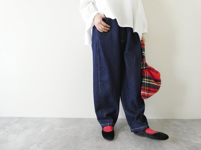 NARU 12ozムラデニムラウンドパンツの商品画像1