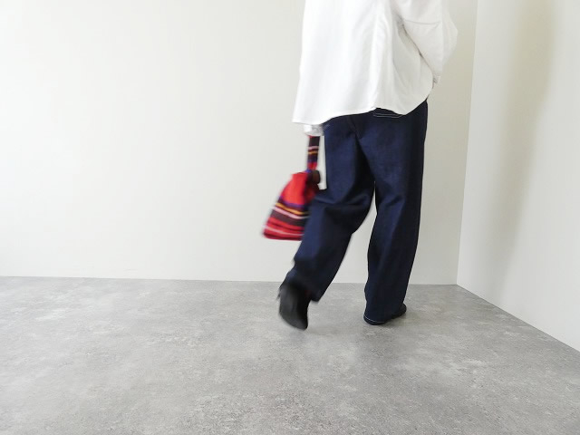 NARU 12ozムラデニムラウンドパンツの商品画像4
