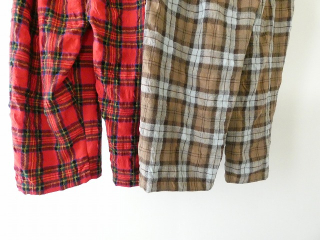 NATURAL LAUNDRY(ナチュラルランドリー) コットンウールチェックコクーンパンツの商品画像19