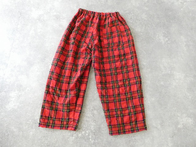 NATURAL LAUNDRY(ナチュラルランドリー) コットンウールチェックコクーンパンツの商品画像29