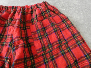 NATURAL LAUNDRY(ナチュラルランドリー) コットンウールチェックコクーンパンツの商品画像35