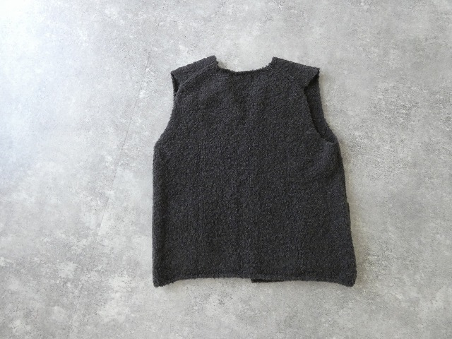 evam eva(エヴァムエヴァ) alpaca wool vestの商品画像13