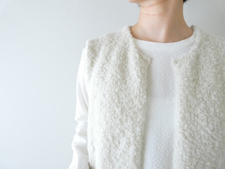 evam eva(エヴァムエヴァ) alpaca wool vestの商品画像21