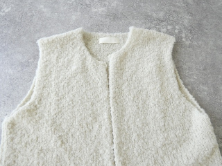 evam eva(エヴァムエヴァ) alpaca wool vestの商品画像25