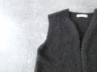 evam eva(エヴァムエヴァ) alpaca wool vestの商品画像30