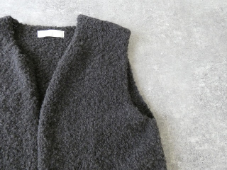 evam eva(エヴァムエヴァ) alpaca wool vestの商品画像31