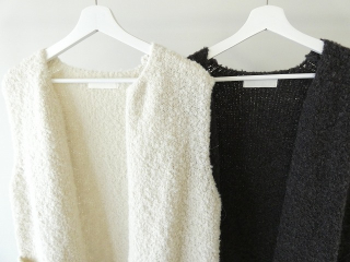 evam eva(エヴァムエヴァ) alpaca wool vestの商品画像37