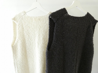 evam eva(エヴァムエヴァ) alpaca wool vestの商品画像38