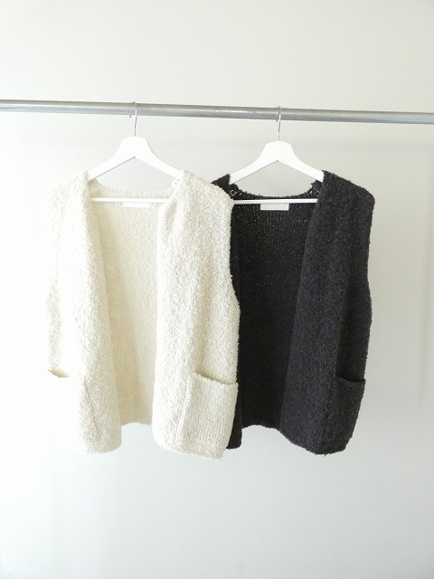 evam eva(エヴァムエヴァ) alpaca wool vestの商品画像7