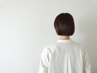 evam eva(エヴァムエヴァ) cotton wool band collar shirtの商品画像19